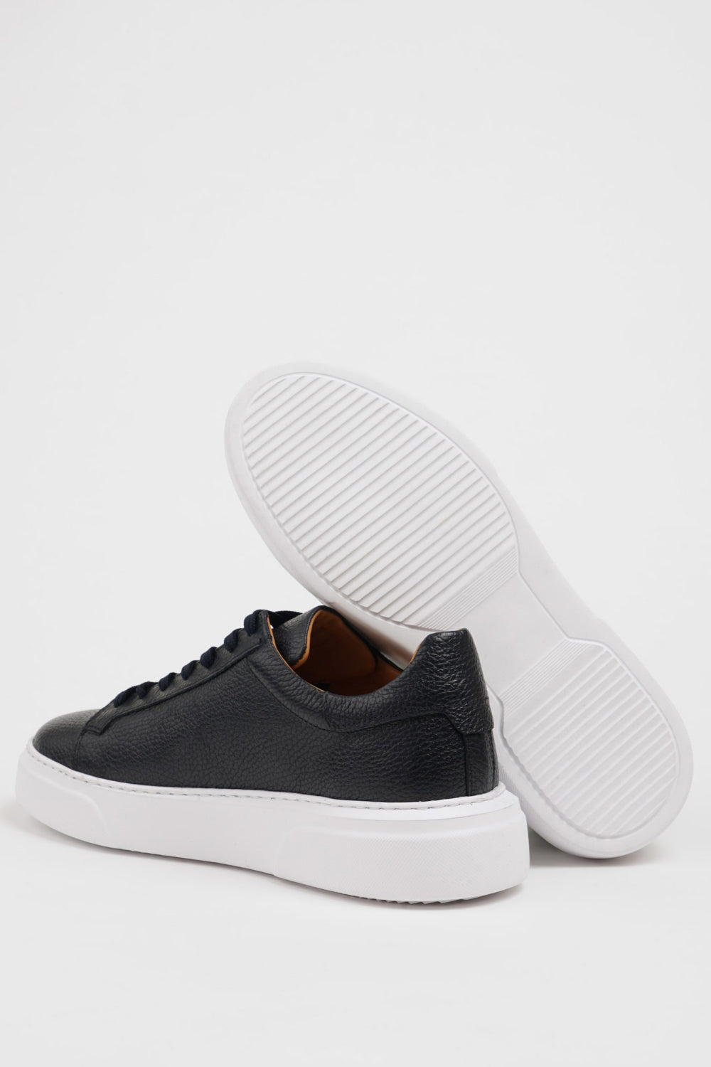 Stylish navy casual sneakers from Mazonni designed for urban outfits and everyday wear